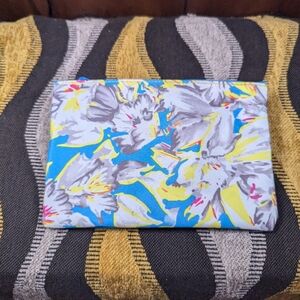 Floral ipsy Zippered Makeup Bag